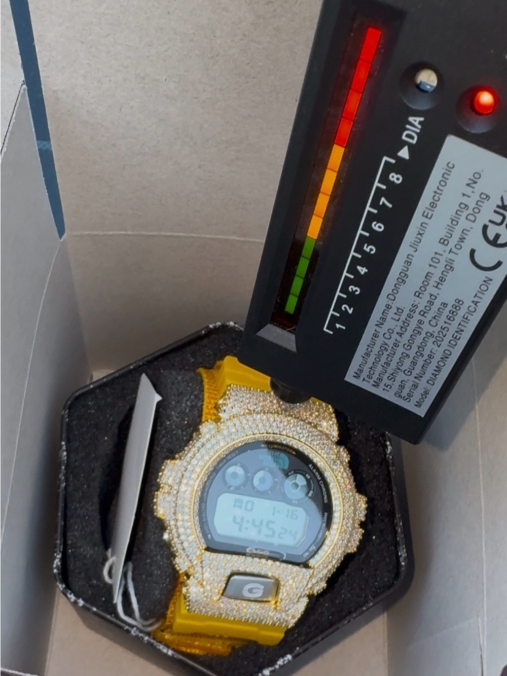 The North Face x supreme Yellow Webbing Strap with Supreme Patch